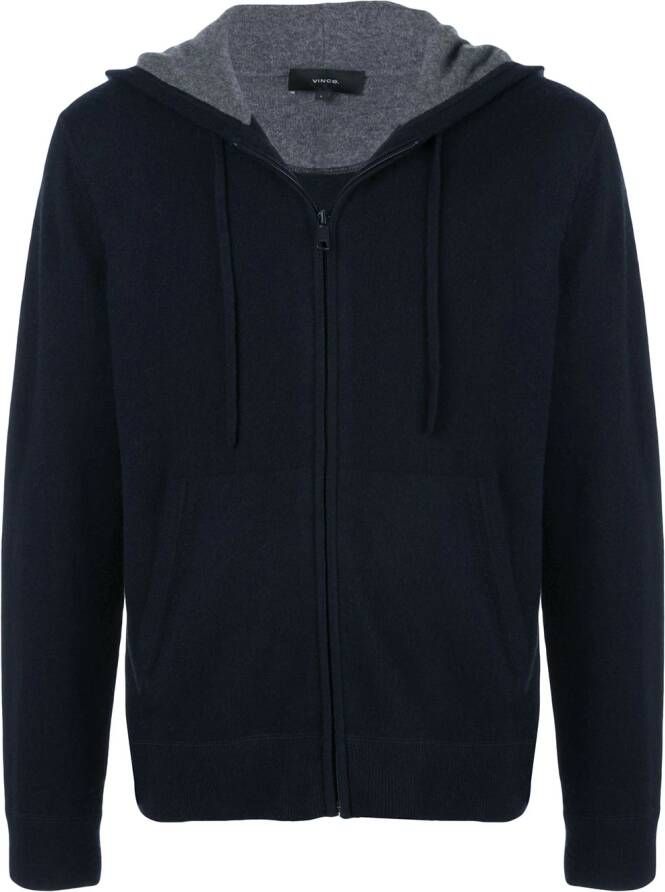 Vince Kasjmier hoodie Blauw