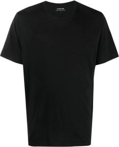 Vince Katoenen T-shirt Zwart