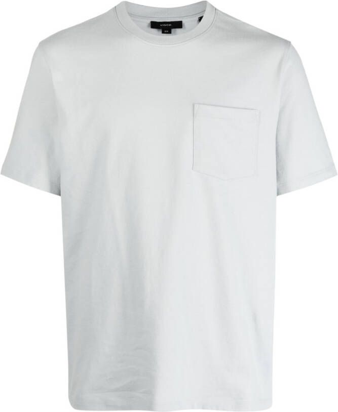 Vince T-shirt met ronde hals Grijs