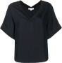 Vince T-shirt met V-hals Zwart - Thumbnail 1