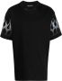 Vision Of Super T-shirt met vlammenprint Zwart - Thumbnail 1
