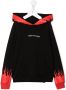 Vision Of Super Kids Hoodie met vlam print Zwart - Thumbnail 1
