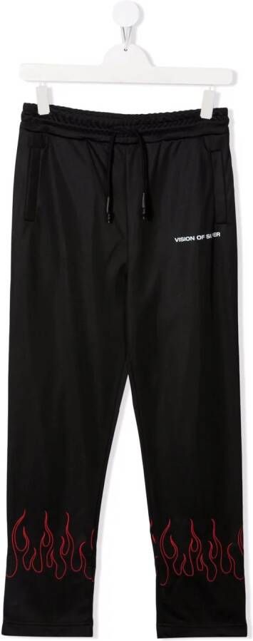 Vision Of Super Kids Straight joggingbroek Zwart