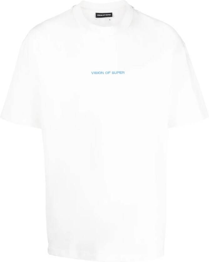 Vision Of Super T-shirt met print Wit