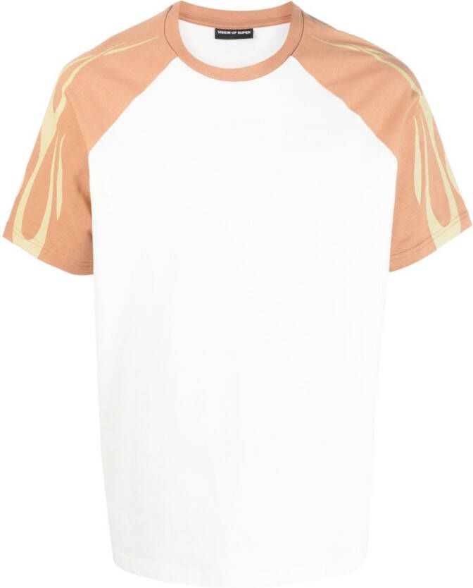 Vision Of Super T-shirt met raglan mouwen Wit