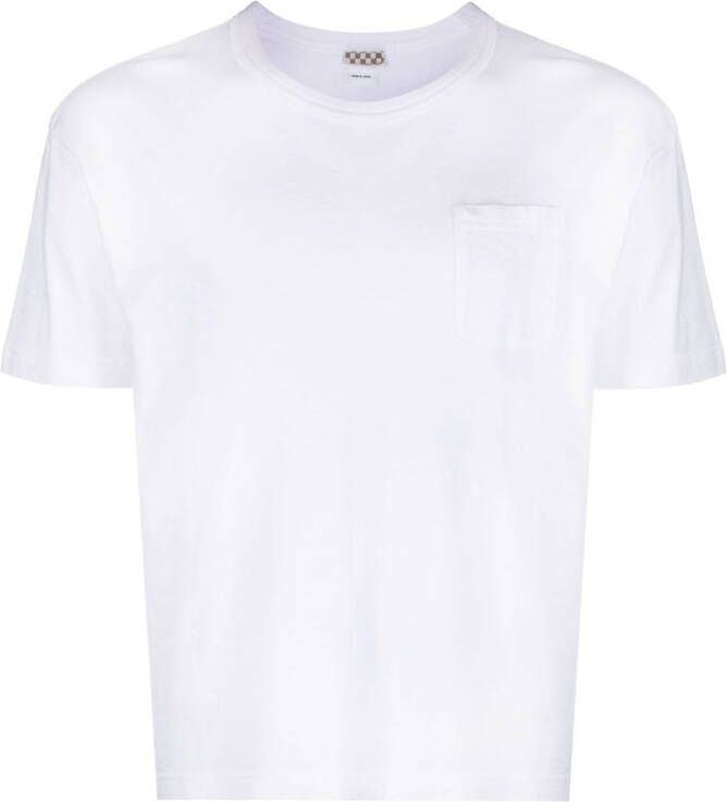 Visvim T-shirt met borstzak Wit