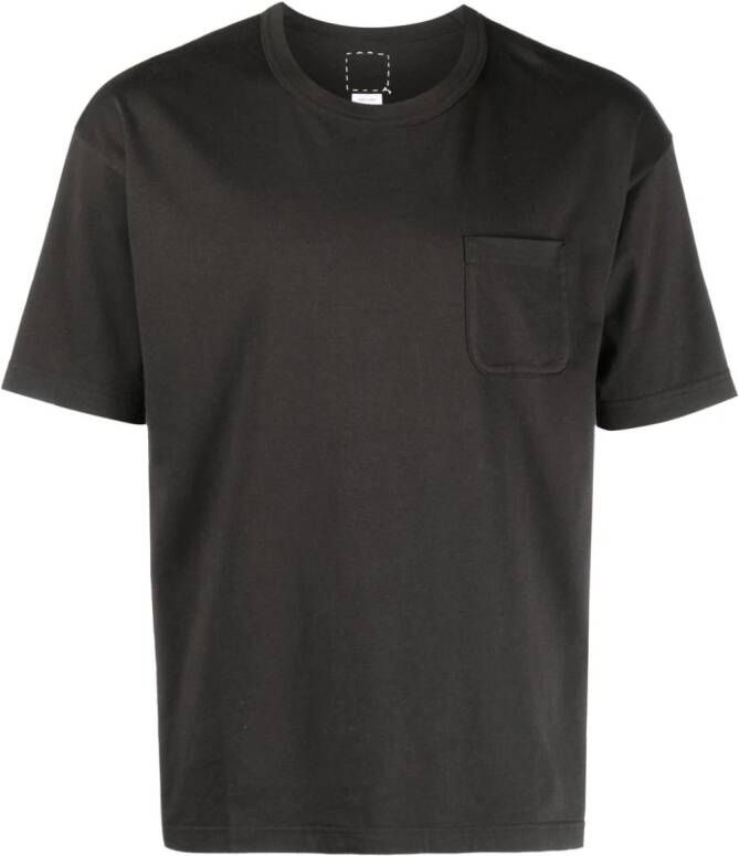 Visvim T-shirt met ronde hals Zwart