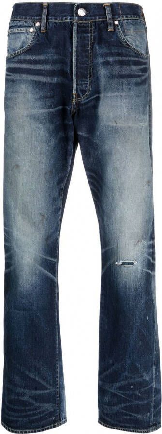 Visvim Straight jeans Blauw