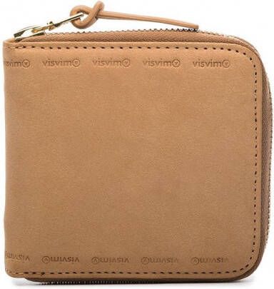 Visvim Leren portemonnee Bruin