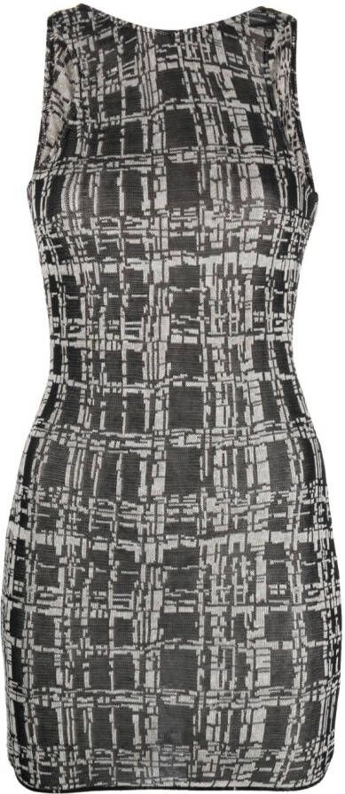VITELLI Mouwloze mini-jurk Zwart