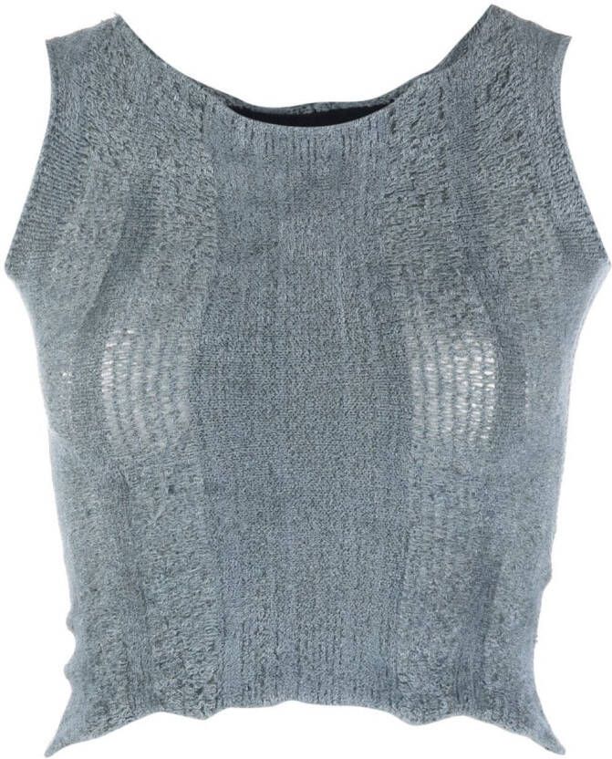 VITELLI Mouwloze top Blauw