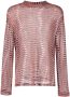 VITELLI Opengebreide sweater Oranje - Thumbnail 1