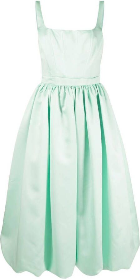 Vivetta Midi-jurk met A-lijn Groen
