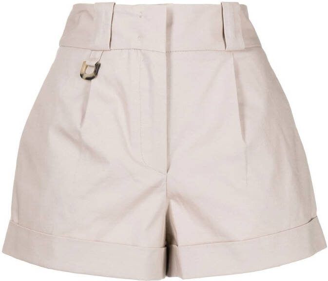 Vivetta High waist shorts Beige