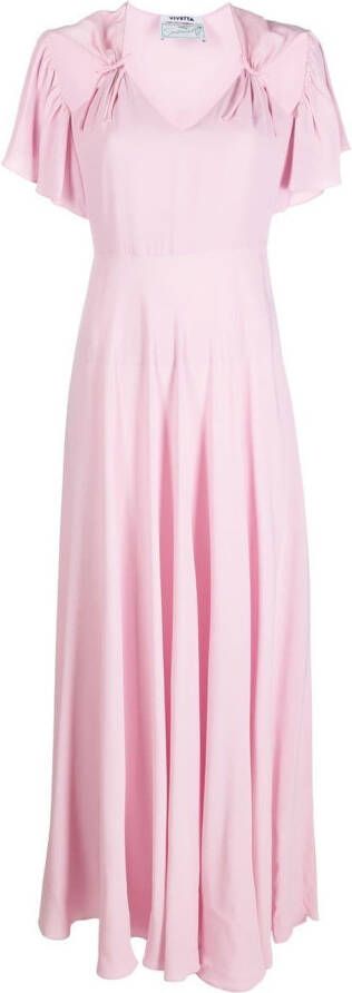 Vivetta Mini-jurk met ruches Roze