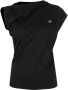 Vivienne Westwood Asymmetrisch T-shirt Zwart - Thumbnail 1