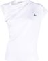Vivienne Westwood Asymmetrisch T-shirt Wit - Thumbnail 1