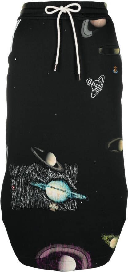 Vivienne Westwood Asymmetrische rok Zwart