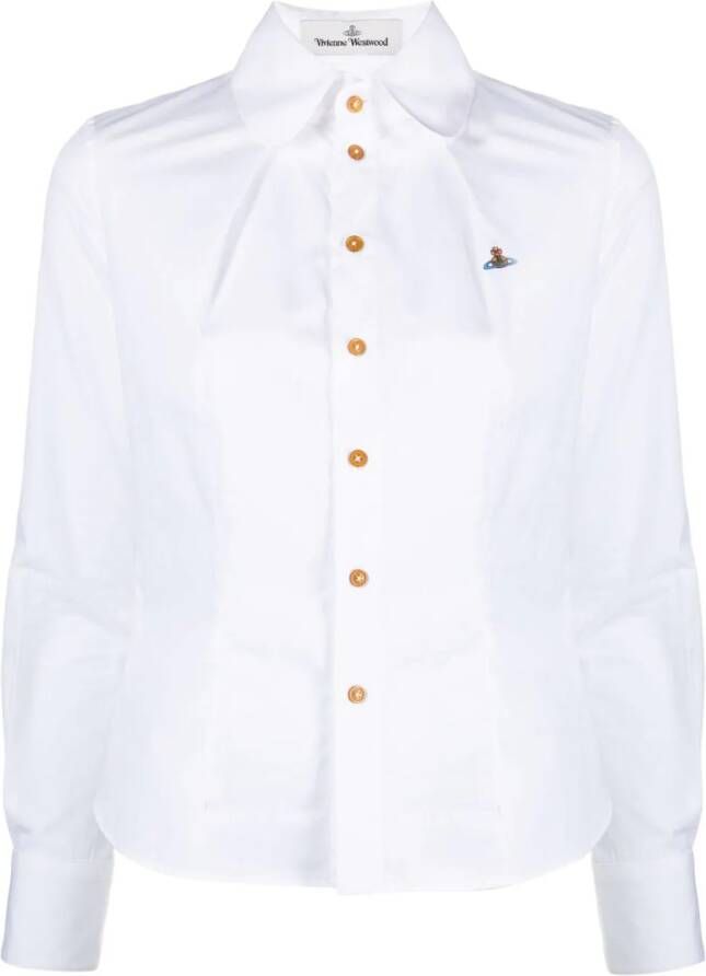 Vivienne Westwood Blouse met borduurwerk Wit