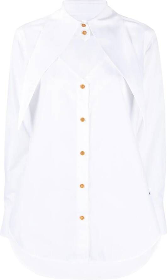 Vivienne Westwood Button-up blouse Wit