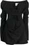 Vivienne Westwood Mini-jurk met korsetstijl Zwart - Thumbnail 1