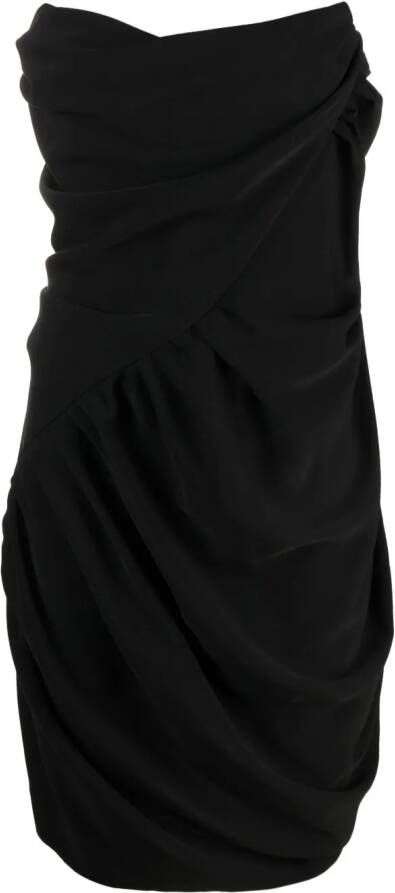 Vivienne Westwood Gedrapeerde jurk Zwart