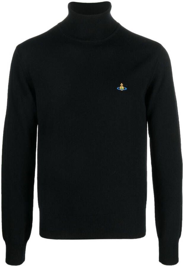 Vivienne Westwood Wollen coltrui Zwart