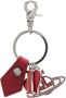 Vivienne Westwood Sleutelhanger met Orb-detail Rood - Thumbnail 1