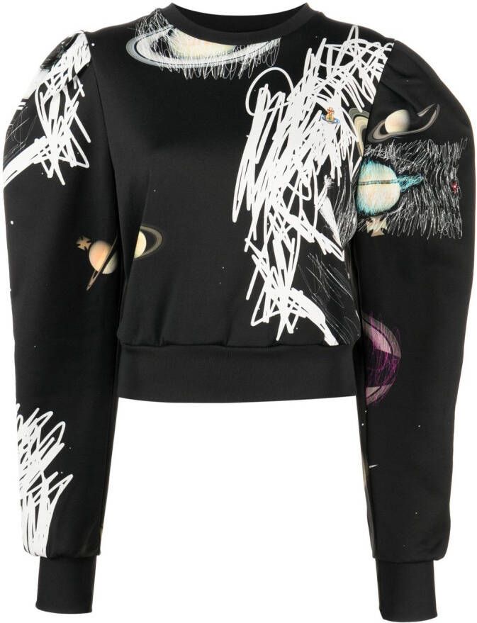 Vivienne Westwood Sweater met print Zwart