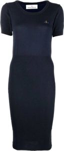Vivienne Westwood Gebreide jurk Blauw
