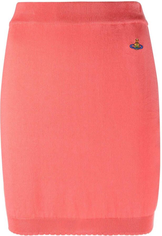 Vivienne Westwood Gebreide rok Roze