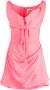 Vivienne Westwood Gedrapeerde mini-jurk Roze - Thumbnail 1