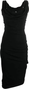 Vivienne Westwood Gedrapeerde mini-jurk Zwart