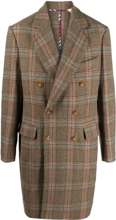 Vivienne Westwood Geruite jas Beige