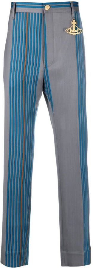 Vivienne Westwood Gestreepte broek Grijs