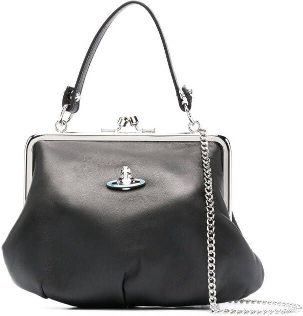Vivienne Westwood Granny Frame Purse crossbodytas Zwart