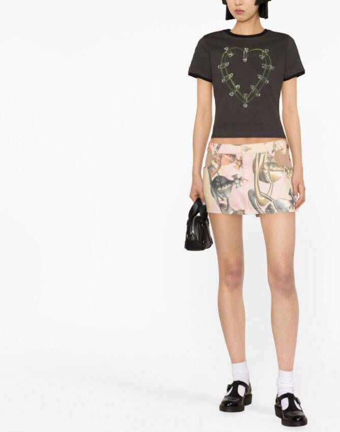 Vivienne Westwood Asymmetrische rok Roze