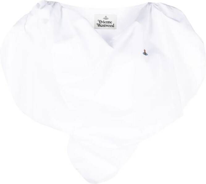 Vivienne Westwood Asymmetrische top Wit