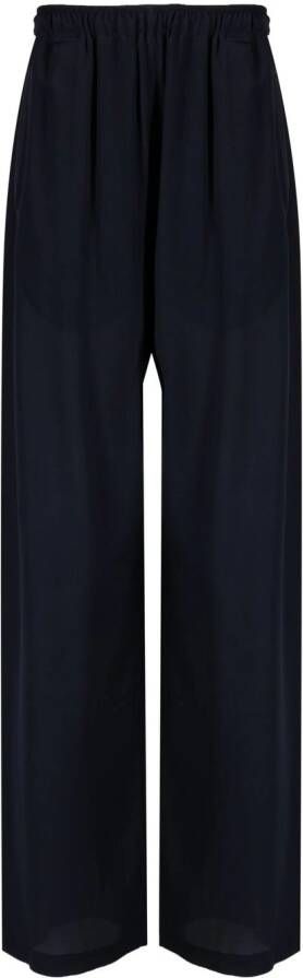 Vivienne Westwood High-waist straight broek Blauw
