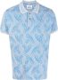 Vivienne Westwood Poloshirt met logoprint Blauw - Thumbnail 1