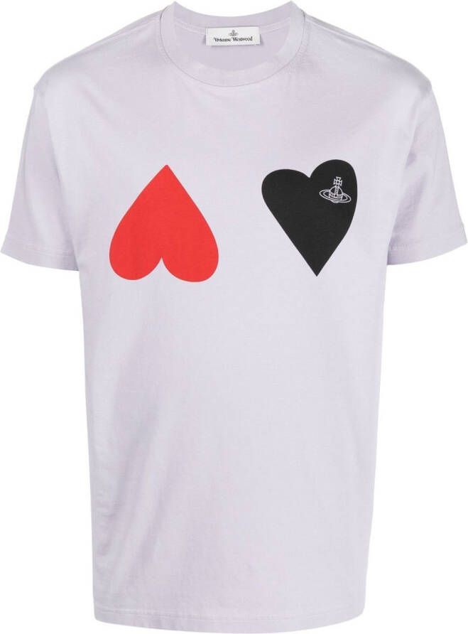 Vivienne Westwood T-shirt met logoprint Paars
