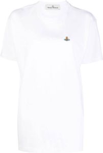 Vivienne Westwood T-shirt met patch Wit
