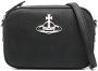 Vivienne Westwood Crossbodytas met logoplakkaat Zwart - Thumbnail 1
