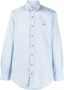 Vivienne Westwood Overhemd met geborduurd logo Blauw - Thumbnail 1