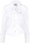 Vivienne Westwood Overhemd met logo Wit - Thumbnail 1