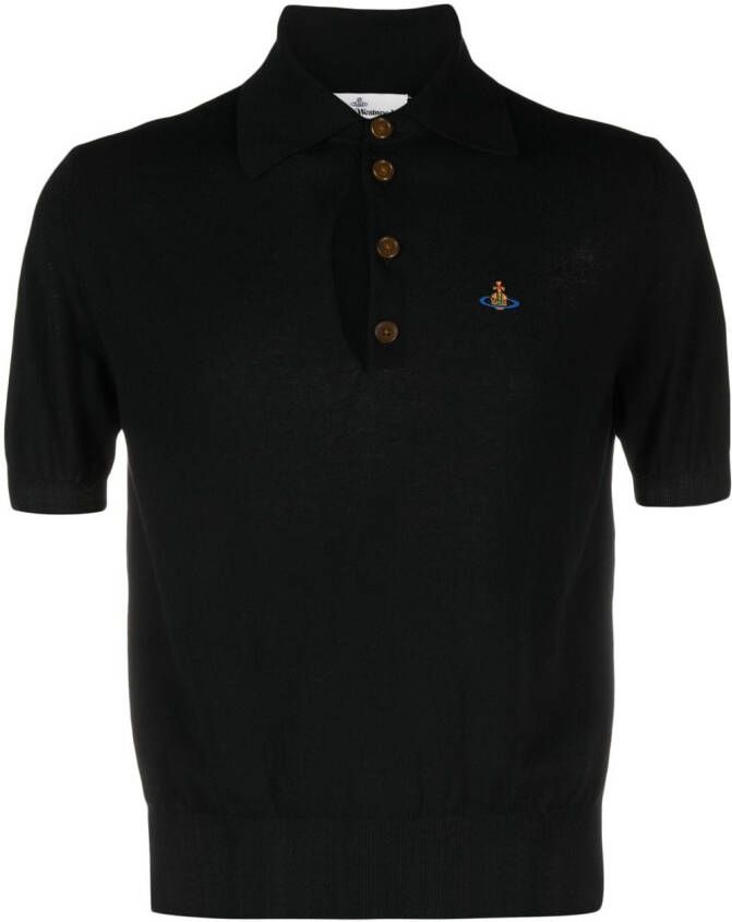 Vivienne Westwood Poloshirt met uitgesneden detail Zwart