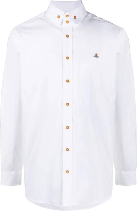 Vivienne Westwood Popeline overhemd Wit