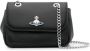 Vivienne Westwood Schoudertas met logo Zwart - Thumbnail 1