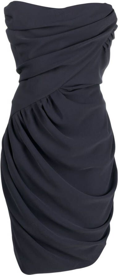 Vivienne Westwood Strapless jurk Blauw