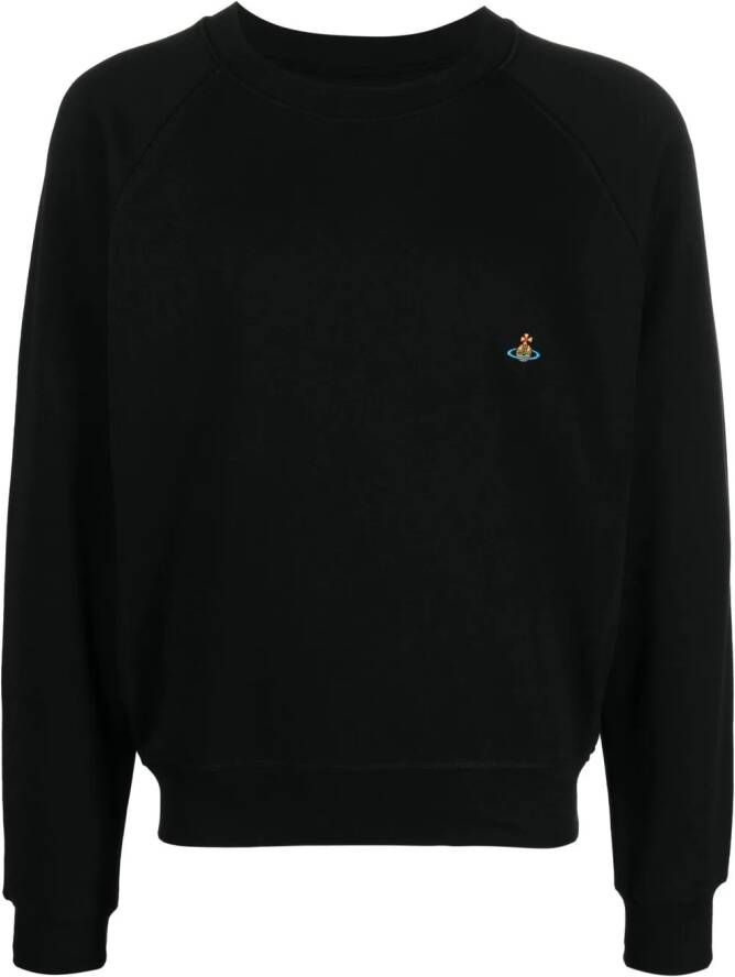Vivienne Westwood Sweater met logo Zwart